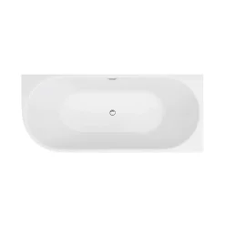 Arezzo 1700 X 750 Modern Curved Corner Bath 13 Arezzo 1700 X 750 Modern Curved Corner Bath -Croydex shop azc17 n d3