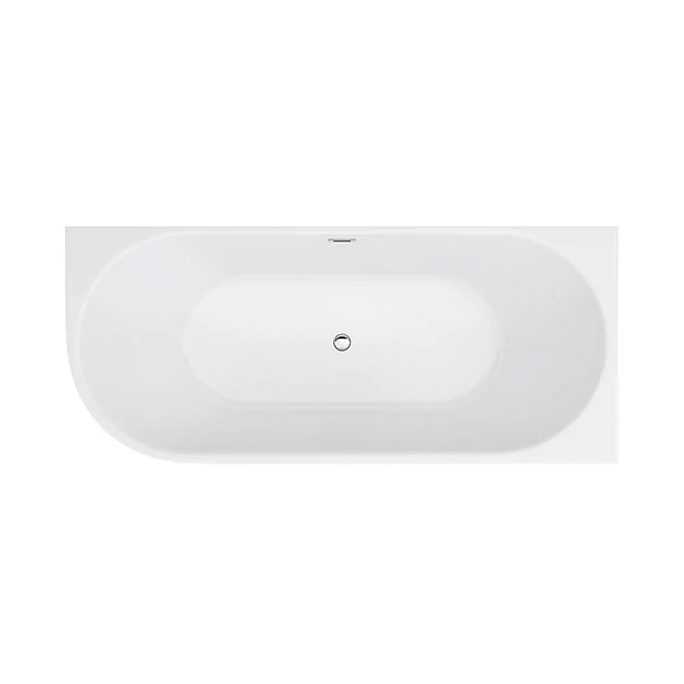 Arezzo 1700 X 750 Modern Curved Corner Bath 8 Arezzo 1700 X 750 Modern Curved Corner Bath - Image 6