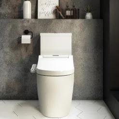 Arezzo Smart Toilet With Bidet Wash Function, Heated Seat + Dryer -Croydex shop azsmwc d1
