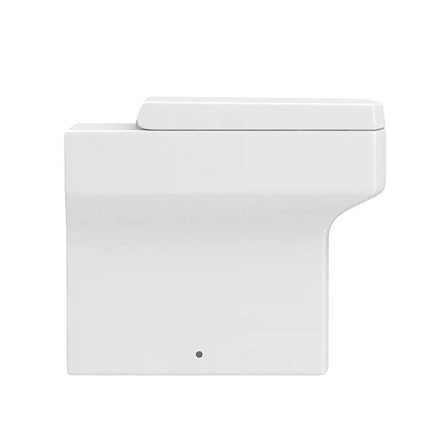 Arezzo Square Back To Wall Pan + Soft Close Seat 6 Arezzo Square Back To Wall Pan + Soft Close Seat - Image 4