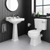 Arezzo Traditional Toilet With Chrome Lever 1 Arezzo Traditional Toilet With Chrome Lever -Croydex shop aztccch d6