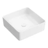 Arezzo 380 X 380mm Gloss White Square Counter Top Basin -Croydex shop azw6276 d1
