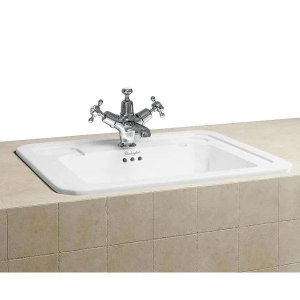Urlington Bathroom Burlington Classic 54cm Inset Basin 3 Urlington Bathroom Burlington Classic 54cm Inset Basin