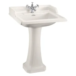 Urlington Bathroom Burlington Medici 650mm Classic Basin And Pedestal
