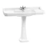 Urlington Bathroom Burlington Edwardian 120cm Basin With Classic Pedestal -Croydex shop b191thp6 l