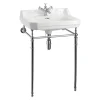 Urlington Bathroom Burlington Edwardian 56cm Medium Basin And Regal Wash Stand 1 Urlington Bathroom Burlington Edwardian 56cm Medium Basin And Regal Wash Stand -Croydex shop b41tht62t22achr l