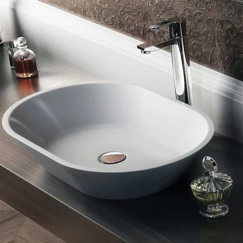 Clearwater Bath Clearwater - Sontuoso Bacino 600 Natural Stone Countertop Basin - W590 X D390mm 3 Clearwater Bath Clearwater - Sontuoso Bacino 600 Natural Stone Countertop Basin - W590 X D390mm