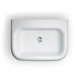 Clearwater Bath Clearwater - Medium Traditional Roll Top Basin With Stainless Steel Stand - W650 X D470mm -Croydex shop b8eb8esd1