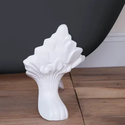 Hurlingham Bath Hurlingham Banburgh Small 2TH Cast Iron Roll Top Bath (1560x765mm) With Feet -Croydex shop banburghsmalld2