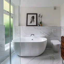 BC Designs Dinkee Freestanding Modern Bath 1500 X 780mm -Croydex shop bas012bc d1