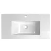 Ultra 1000mm Minimalist Ceramic Inset Basin -Croydex shop bas012l