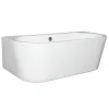 BC Designs Ancora Back To Wall Modern Bath 1640 X 590mm -Croydex shop bas055bc d1