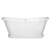 BC Designs 1700 X 750mm Double Ended Roll Top Freestanding Bath -Croydex shop bas065 d1 1
