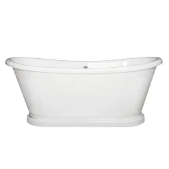 BC Designs 1700 X 750mm Double Ended Roll Top Freestanding Bath
