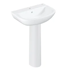 Grohe Bau 4-Piece Bathroom Suite (Basin + Rimless Close Coupled Toilet) 10 Grohe Bau 4-Piece Bathroom Suite (Basin + Rimless Close Coupled Toilet) -Croydex shop bau4pc d4