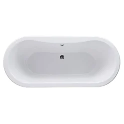Bayswater Leinster 1500mm Double Ended Freestanding Bath -Croydex shop bayb101 d1