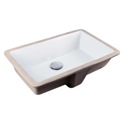 BagnoDesign Cube 545mm 0TH Rectangular Undercounter Basin 7 BagnoDesign Cube 545mm 0TH Rectangular Undercounter Basin -Croydex shop bdscub102611awh d1