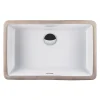 BagnoDesign Cube 545mm 0TH Rectangular Undercounter Basin 1 BagnoDesign Cube 545mm 0TH Rectangular Undercounter Basin -Croydex shop bdscub102611awh d2