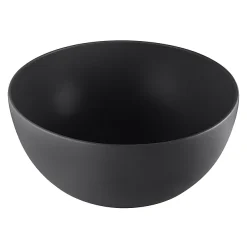 BagnoDesign Matt Black Koy 400mm Round Countertop Basin -Croydex shop bdskoy702mb d1