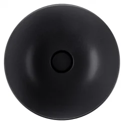 BagnoDesign Matt Black Koy 400mm Round Countertop Basin -Croydex shop bdskoy702mb d2