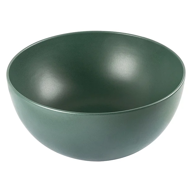 BagnoDesign Matt Green Koy 400mm Round Countertop Basin 5 BagnoDesign Matt Green Koy 400mm Round Countertop Basin - Image 3