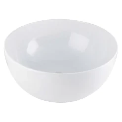 BagnoDesign Gloss White Koy 400mm Round Countertop Basin -Croydex shop bdskoy702wh d1