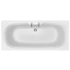 Heritage Bathroom Heritage Dorchester Double Ended 2TH Bath With Solid Skin (1800x800mm) -Croydex shop bdw1880d nd1