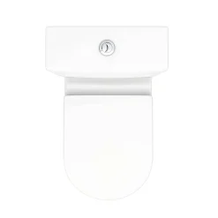 Victorian Plumbing Bianco BTW Close Coupled Toilet With Soft Close Seat