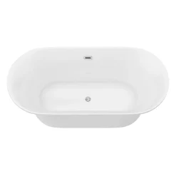 Victorian Plumbing Eden 1750 Modern Roll Top Bath -Croydex shop bfre021 d3