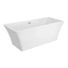 Venice 1690 Square Modern Free Standing Bath -Croydex shop bfre023 d3 177117