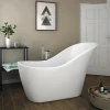 Victorian Plumbing Vienna 1520 Small Modern Slipper Bath 2 Victorian Plumbing Vienna 1520 Small Modern Slipper Bath -Croydex shop bfre024 nd1