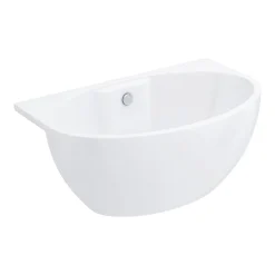 Victorian Plumbing Orbit BTW Modern Free Standing Bath (1515 X 940mm) 10 Victorian Plumbing Orbit BTW Modern Free Standing Bath (1515 X 940mm) -Croydex shop bfre026 detail1