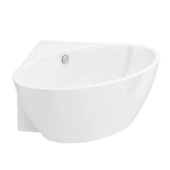 Victorian Plumbing Orbit Corner Modern Free Standing Bath (1270 X 1270mm) -Croydex shop bfre027bathd2