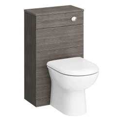 Klyn Bathroom Brooklyn Grey Avola BTW Free Standing Bath Suite -Croydex shop bgabtwbs d8