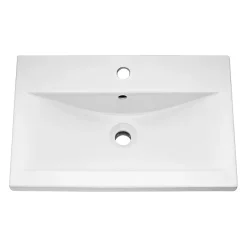 Klyn Bathroom Brooklyn Grey Avola Cloakroom Suite (Wall Hung Vanity + Toilet) -Croydex shop bgacs d3