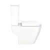 Victorian Plumbing Bianco Gloss White Floorstanding Vanity Unit + Close Coupled Toilet -Croydex shop bgwvncctd3