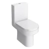 Klyn Bathroom Brooklyn Gloss Grey Cloakroom Suite (Wall Hung Vanity + Close Coupled Toilet) -Croydex shop bgyw5cs d4