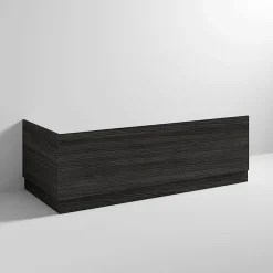 Klyn Bathroom Brooklyn Black Double Ended Bath -Croydex shop bhbded3