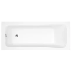 Klyn Bathroom Brooklyn Black Single Ended Bath -Croydex shop bhbsed1