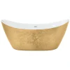 Heritage Bathroom Heritage Hylton Freestanding Acrylic Bath (1730 X 730mm) - Gold Effect -Croydex shop bhyfs00gld l