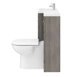 Klyn Bathroom Brooklyn Grey Avola 1100mm Combination Furniture Pack -Croydex shop bkgry1100 d5