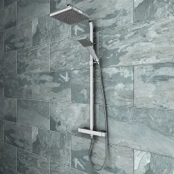 Victorian Plumbing Bliss L-Shaped 1600 Complete Bathroom Package -Croydex shop bls16cbp d4