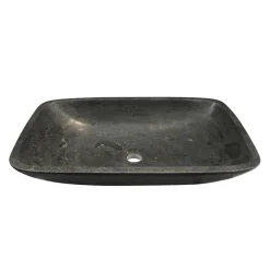 Victorian Plumbing Blue Limestone 600 X 380mm Counter Top Rectangle Basin 0TH -Croydex shop blst003 n d2