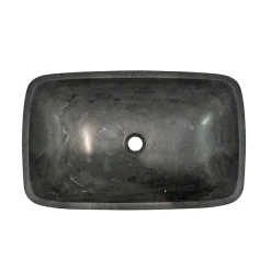 Victorian Plumbing Blue Limestone 600 X 380mm Counter Top Rectangle Basin 0TH -Croydex shop blst003 n d3