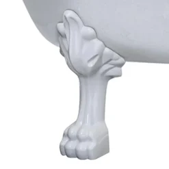 Heritage Bathroom Heritage Lyddington Freestanding Acrylic Bath (1730 X 750mm) With Feet - Stainless Steel Effect -Croydex shop blyfs00stl d1