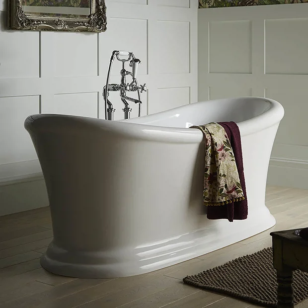 Heritage Bathroom Heritage Orford 1700 X 740mm Double Ended Slipper Roll Top Bath 4 Heritage Bathroom Heritage Orford 1700 X 740mm Double Ended Slipper Roll Top Bath - Image 2