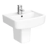 Klyn Bathroom Brooklyn 4-Piece Modern Bathroom Suite (with Semi Pedestal) -Croydex shop br4sp nd2