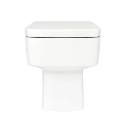Klyn Bathroom Brooklyn Squared Back To Wall Pan With Soft Close Seat -Croydex shop brbtwwc n d1