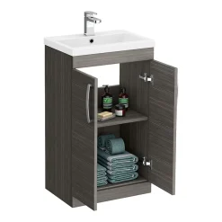 Klyn Bathroom Brooklyn Grey Avola Bathroom Suite -Croydex shop brgabs d3