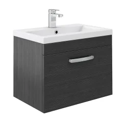 Klyn Bathroom Brooklyn Black Free Standing Bath Suite -Croydex shop brooklynblackfreestandingbathsuited4